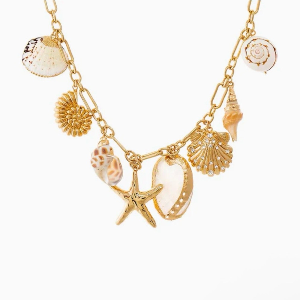 Ocean Treasures Link Necklace by Adina Eden